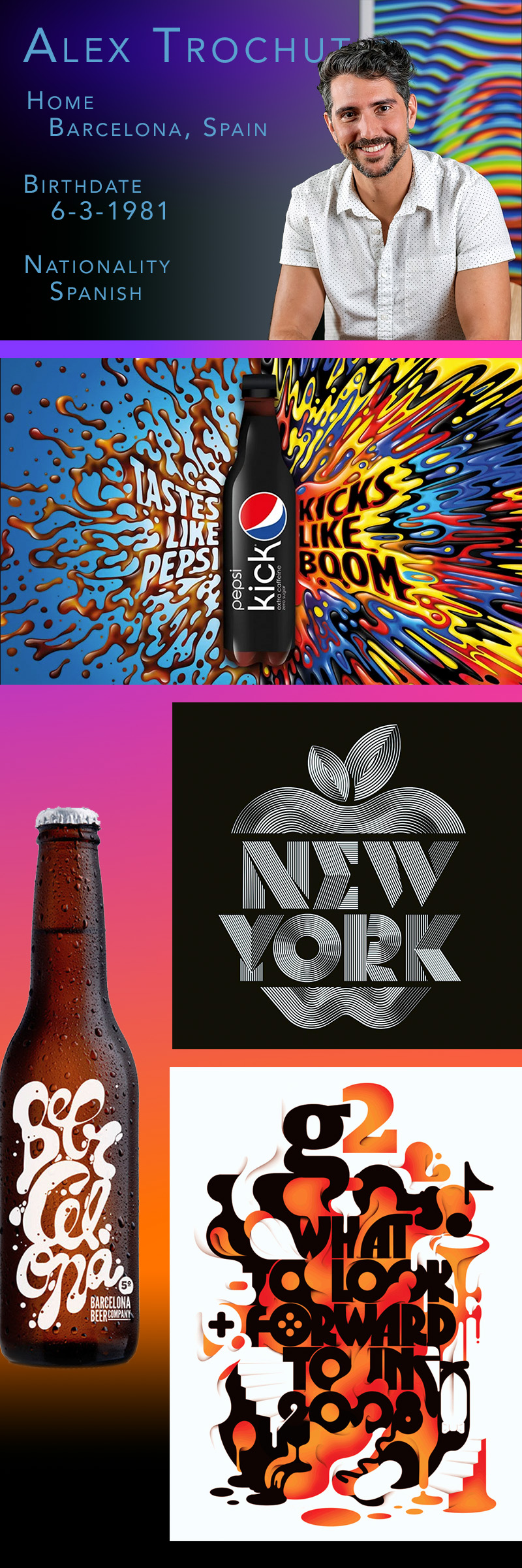 Jhay Davis - Designer Profile: Alex Trochut