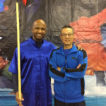 Jhay Davis and famous international Martial Arts actor and instructor Luo Minghan
